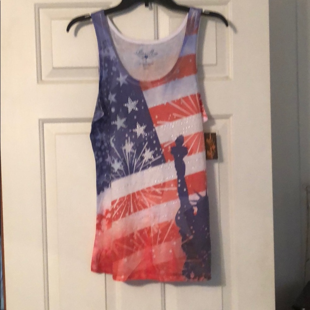 NWOT Patriotic Tank top